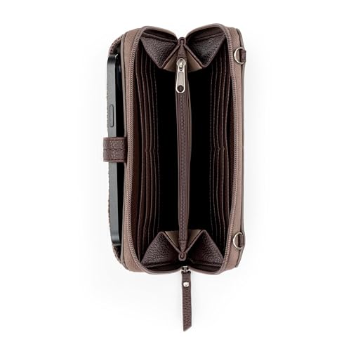 Image of The Sak Iris Smartphone Crossbody Purse - Small Women's Cellphone Bag & Wallet For Everyday- Convertible Wristlet With Zipper