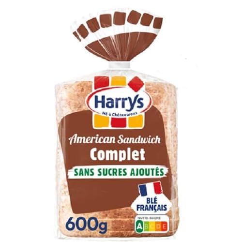 Harrys American sandwich complet sans sucres ajoutés 600g