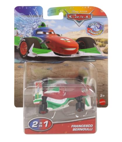 Mattel Disney Pixar Cars Colour Changers, Metal and Plastic, Multicolour, for Ages 3 and up, Disney and Pixar Cars on the Road, 1:55 Scale