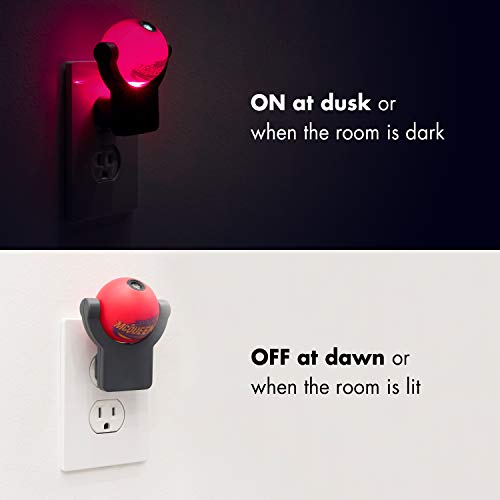 Projectables Led Night Light, Plug-In, Dusk-To-Dawn, For Kids, Lightning Mcqueen And Dinoco Cruz Ramirez On Ceiling, Wall, Or Floor, Ideal For Bedroom, Bathroom, Nursery, 11742, Cars | 1-Image #TOP2