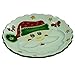 Anka Handcrafts - Christmas Home Decors – Tonton Santa Claus - Handmade & Handpainted Ceramic Plates with Unique Embossed Surface – w Navy Int. Velvet Case – Christmas for Homes 777