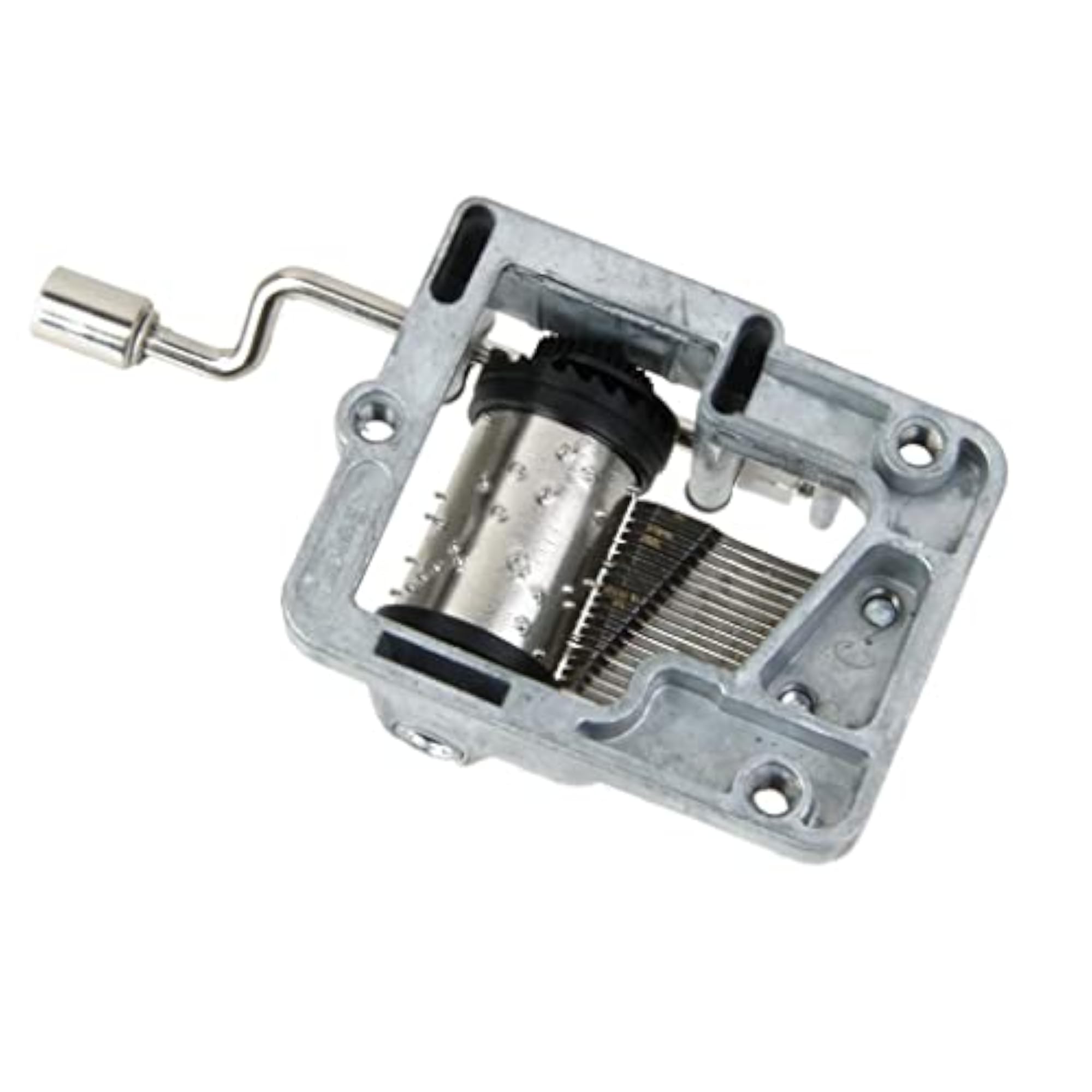 Hand Crank Mechanical Music Box Play Kiss The Rain