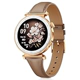 Personnalisation infinie: Avec 200+ cadrans personnalisables, changez de style selon vos envies : minimaliste, analogique élégant, ou photo personnelle. Une montre connectée femme ronde unique, à votre image