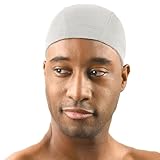 Sports Spandex Dome Cap White