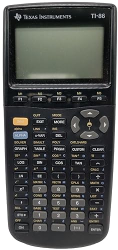 image for Texas Instruments TI-86 Graphing Calculator, Black