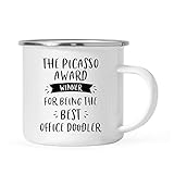 PERMANENT DOUBLE SIDED PRINT - Jede Tasse hat auf beiden Seiten die einzigartigen Grafiken, die lebendig, lichtbeständig und dauerhaft sind. Mischen Sie die Farben dieses Sets mit dem Vintage-Stil, der Ihren neuen Tag aufhellt.