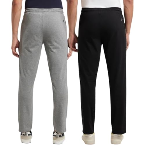 Image of boffi... 100% Cotton Men's Track Pants Sporty Pack of 2