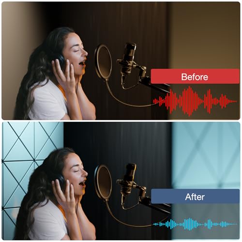 Image of 18 Pack Acoustic Panels, 12 inch x 12 inch x 0.4 inch X-Line Soundproof Wall Panels