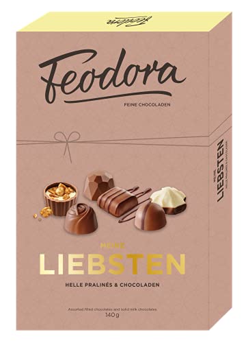 Feodora Meine Liebsten. Helle Pralinés & Chocoladen, 140 G Cover