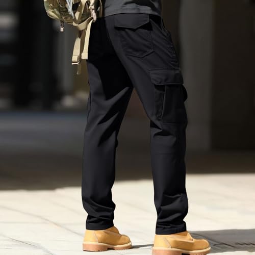 Tactical Cargo Pants for Men Lightweight Hiking Athletic Joggers Breathable Outdoor Cargo Pants Men with Pockets4