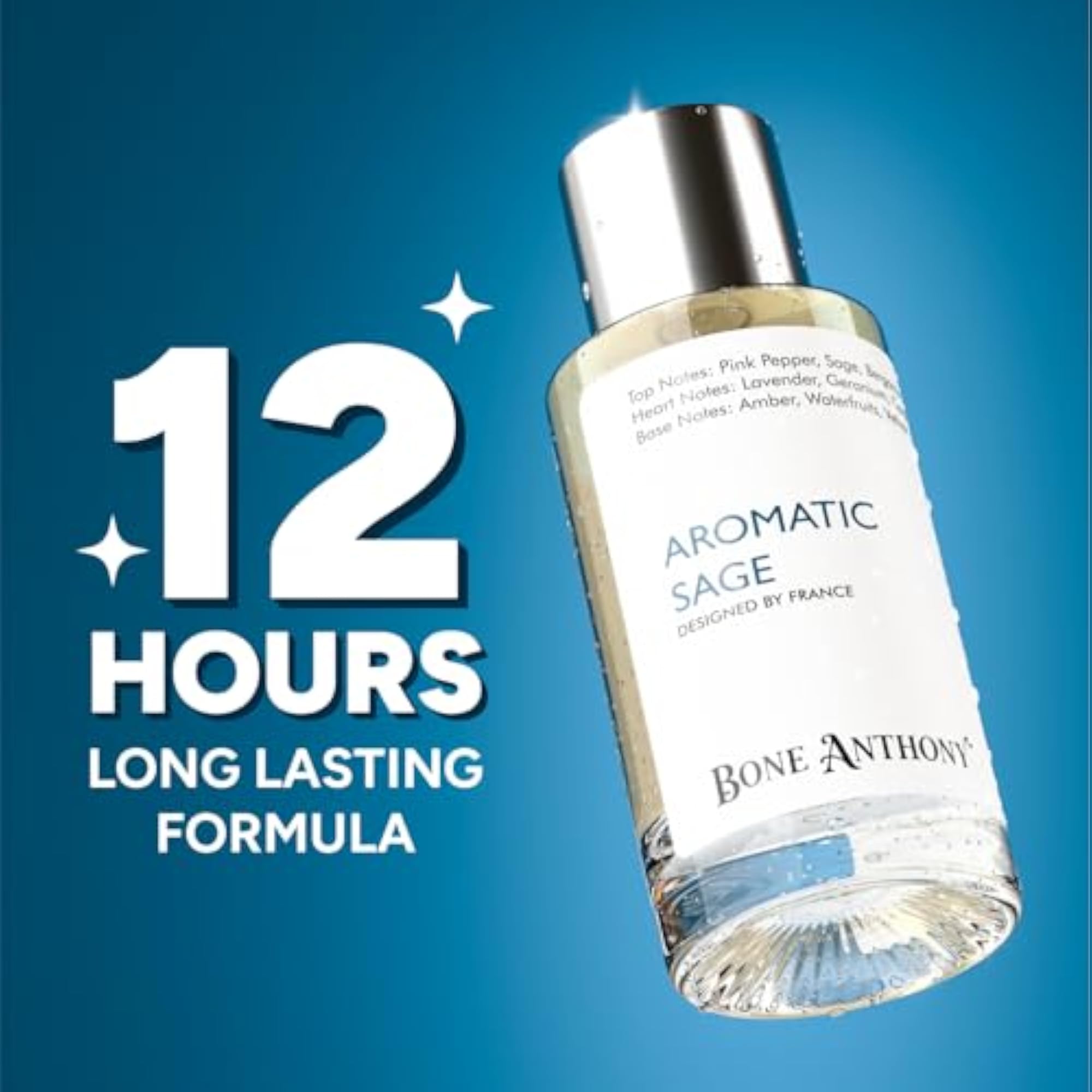 BoneAnthony Aromatic Sage Luxury Perfume, 50ml