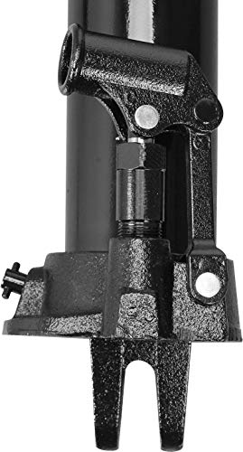 Torin 8 Ton Hydraulic Long Ram Jack With Single Piston Pump And Clevis Base (Fits: Garage/Shop Cranes, Engine Hoists, And More) W/Handle, Black, At30806B #TOP4