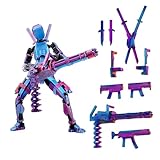 Matériaux de qualité supérieure et sûrs : fabriquée en polypropylène de haute qualité via une impression 3D précise et un assemblage manuel, ce modèle de poupée robot T13 est durable, robuste et dispose de couleurs vives. C'est une décoration de bureau fiable et attrayante ou un article de collection.