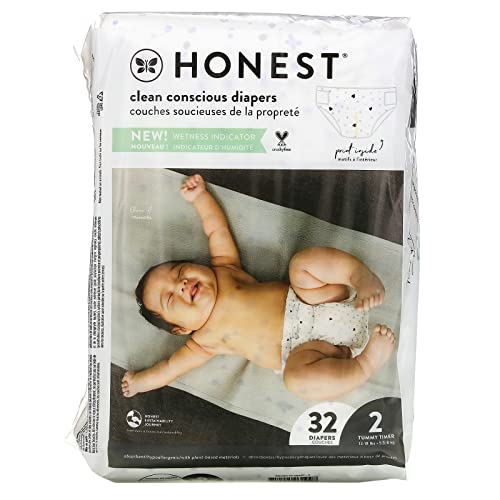 The Honest Company, couches honnêtes, taille 2, 12-18 lb, 32 couches Cover