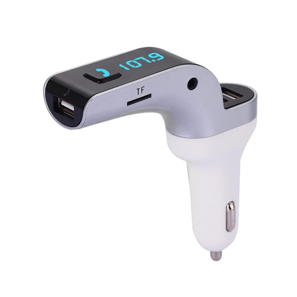 YONGYAO S11 4.2 Estéreo Tres USB 3.1A Cargador de Carga Rápida FM Bluetooth Coche Cargador