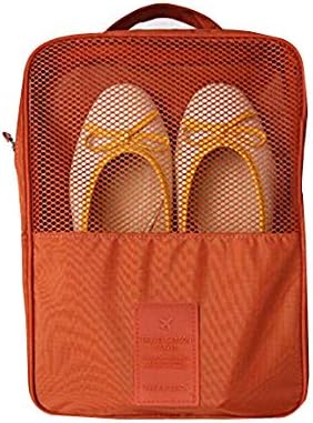 UNIQUE GADGET Polyester Shoe Bag (Brown_TRSHOEBAGBR)