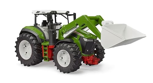 Bruder 03451 - Trattore Roadmax Con Caricatore Frontale - Veicoli Agricoli, Fattoria, Bulldog, Trattore, Trattore, Trattore, Giocattolo Da 2 Anni