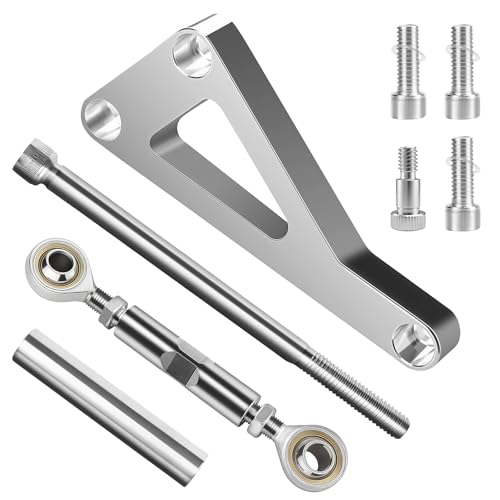 SBC Alternator Bracket, Long Water Pump Lwp Aluminum Alternator Bracket Kit Polished for Chevy SBC 350 Small Block Engine by TEANTECH - Image 9