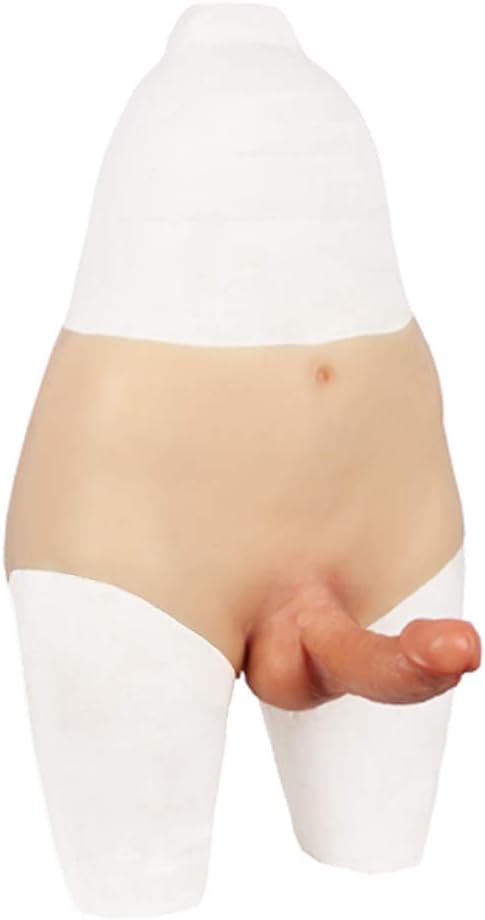 Liifun 6inch Silicone Dildo Panties Realistic Penis Male Strapon Sex Toys for Gay Men Dick Masturbation(L,#1)