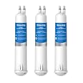 Waterdrop EDR3RXD1 Replacement for Everydrop® Filter 3, 4396841, 4396710, WD-F08, Kenmore® 46-9083, 46-9030 Refrigerator Water Filter, 3 Filters