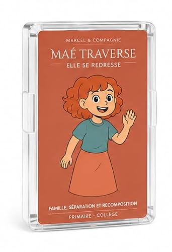 Marcel & Compagnie – Maé Traverse® | Jeu éducatif pour Parler de séparation, Famille recomposée et émotions | Primaire & Collège | Prévention et compétences psychosociales | Créé par des psychologues