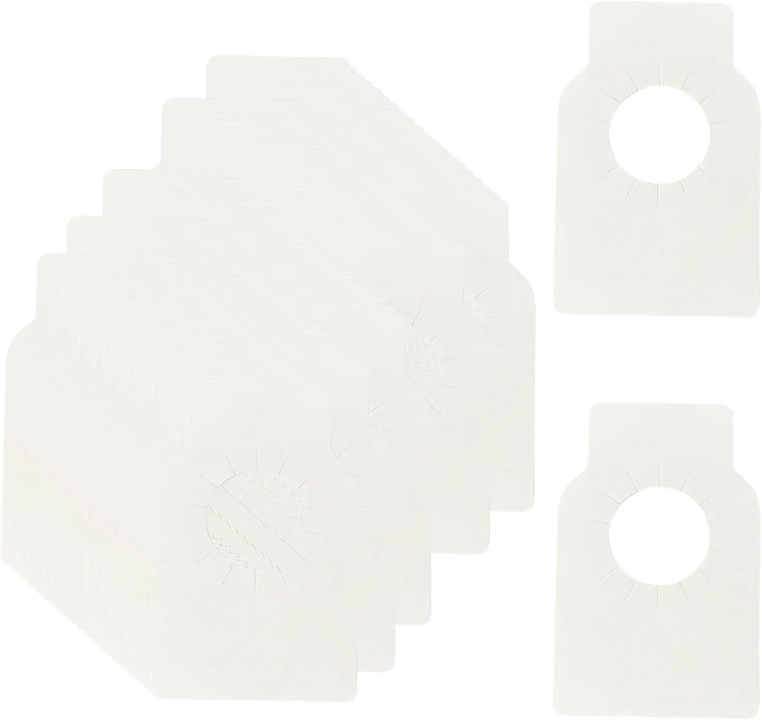 Wine Bottle Tags 200Pcs Wine Bottle Neck Tags Paper Tags Wine Hanging Tags Wine Cellar Labels for Kitchen Bar Winery Restaurant Dining Room(WHITE)
