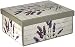 Cajas organizadoras de almacenamiento ropa, cajas almacenaje decorativas en carton, 32x42x17,5cm, almacenaje armario baul almacenaje de bolsas para guardar ropa. Caja almacenaje con tapa, LAVANDA