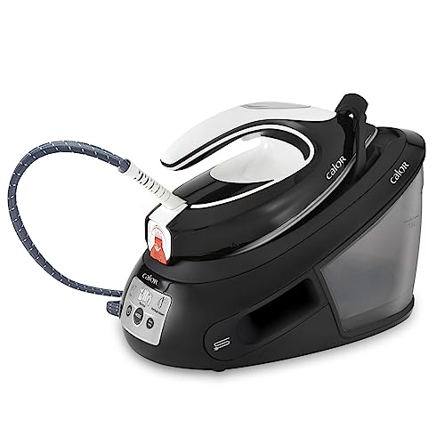 French Days - Toutes Les Meilleures Offres Chez Amazon 21 Calor Centrale Vapeur Express Anti-calc, Fonction Pressing 450 g/min, Collecteur de Calcaire Exclusif, Technologie Sans Réglages SV8055C0