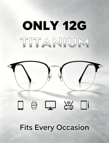 Image of Blue Light Blocking Glasses for Men Anti-Fatigue Computer Monitor Gaming Glasses Prevent Headaches Glasses