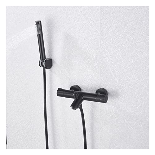 Mitigeur bain douche thermostatique en laiton chromé chic