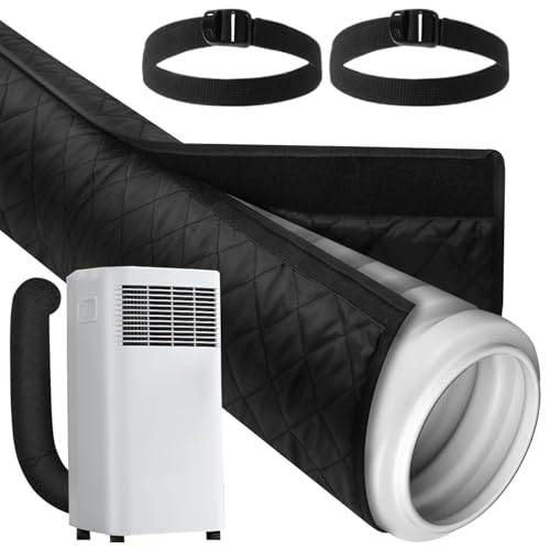 lisutupode Isolierschlauch für Wechselstromschläuche, Isolierhülle für Klimaanlagenrohre, Schutzhülle für Zuhause und gewerbliche Räume das ganze Jahr