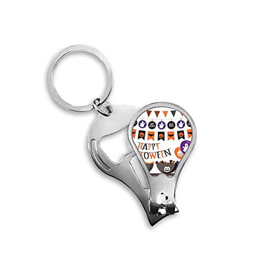 Drapeau Peur Halloween Ghost Coupe-ongles d'orteils en acier