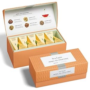 Tea Forte Coffret Infusions Herbal Tea Assortment 20 pyramides by Tea Forté