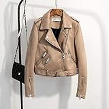 STYLE: Diese moderne Bikerjacke ist total angesagt. Die Jacke ist durch den lässigen Look vielseitig kombinierbar, egal ob mit Rock oder Jeanshose. Diese schicke Jacke sollte in keinem Kleiderschrank fehlen.