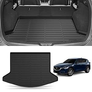 Trunk Mat for Mazda CX5, MERXENG Car Trunk Protector All-Weather Rear Cargo Area Mat Protective Floor Mat for 2017-2022 Mazda CX-5