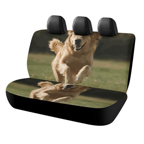 Housse de siège arrière de voiture pour chien, protection antidérapante et durable
