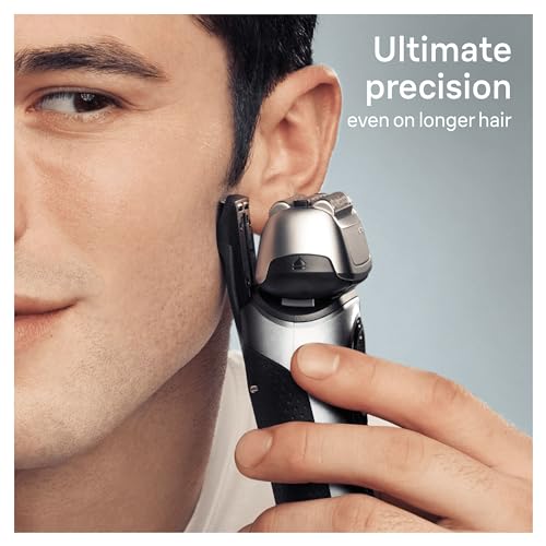 Braun Series 8 Electric Shaver for Men, 4+1 Shaving Elements & Precision Long Hair Trimmer, Charging Stand, Wet & Dry Electric Razor with 60 Minute Runtime, 8517s, Silver, Rated Which Best Buy - Image 5