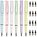 Produktbild Qikaara 6 Stück Ewiger Bleistift  Nachhaltig, Tintenloser Bleistift ohne Anspitzen, Langlebiger Magischer Bleistift, Bleistifte Set, Unendlicher Bleistift mit edler Optik, Magic Pencil