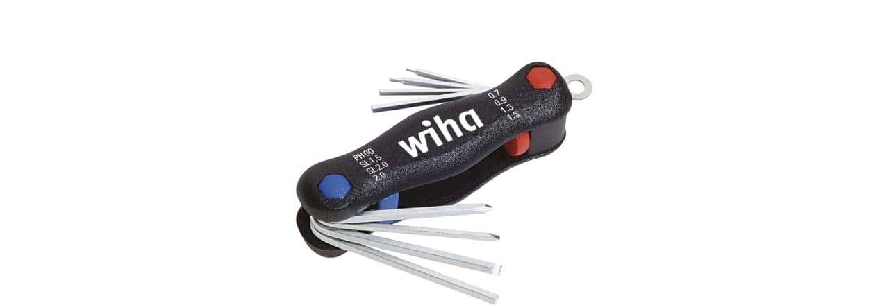 Wiha Mini PocketStar SB351PM8X Clé 6 pans outil de poche pliable compact