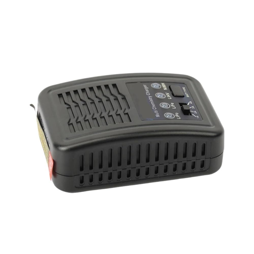 Compatibile con SKYRC Caricabatterie Bilanciato e450 LiPo NiMH AC 110-240V | supporta LiPo LiFe LiHV 2S-4S,NiMH 6S-8S,ingresso AC tensione larga,caricabatterie multi chimica(EU plug)