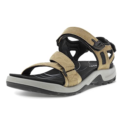ECCO Men's Yucatan Coast Sport Sandal, Nutmeg Brown Nubuck, 13-13.5 by ECCO - Used condition - CA$99.68