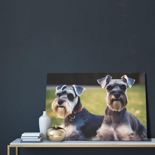 Tableau peinture sur toile prête à suspendre pour mur vide - 5