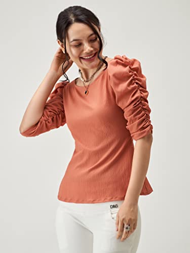 Image of AASK Casual Solid Women Top