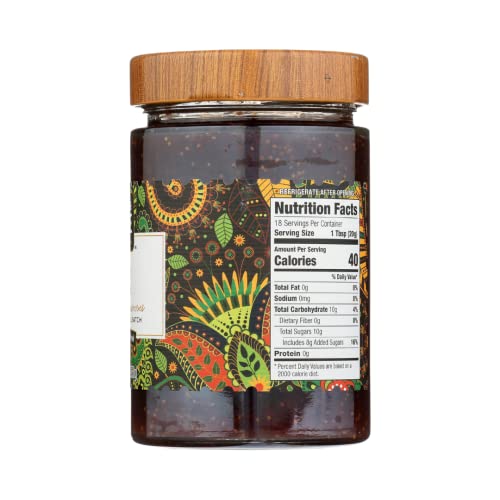 Kitchen & Love Fig Premium Preserves 12.3Oz | 70% Sun-Ripened Fruit Made In Small Batches #TOP1