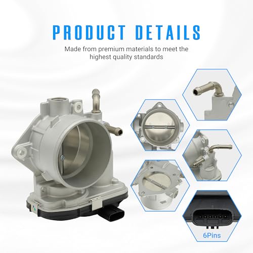 NOVAPARTS Throttle Body 22030F0010 for 2021 Toyota Avalon 2018-2024 Camry 2019-2024 RAV4 & 2021-2024 Lexus ES250 2022-2024 NX250 2.5L Replaces # 2203025010 977207 S20443 by NOVAPARTS - Used condition - Image 4