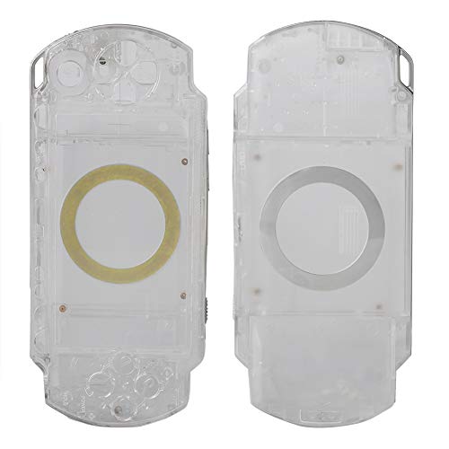Game Console Shell Replacement Game Console Housing Set With Buttons Kit Compatible With Psp 1000(Clear) #TOP1