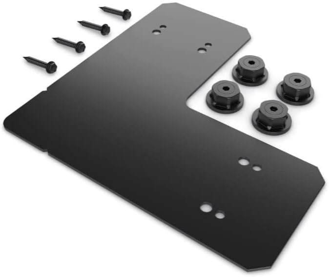 OZCO Ironwood 90-Degree Flush Outside Angle w/Hex Cap Nuts (5") - 1 pc