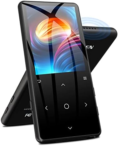 32GB MP3 Players with Bluetooth 5.0, MECHEN D51 Portable Music Player with Speaker Lossless Sound with FM Radio, Voice Recorder, 2.4 inch Screen MP3 PlayerSupports up to 128GB