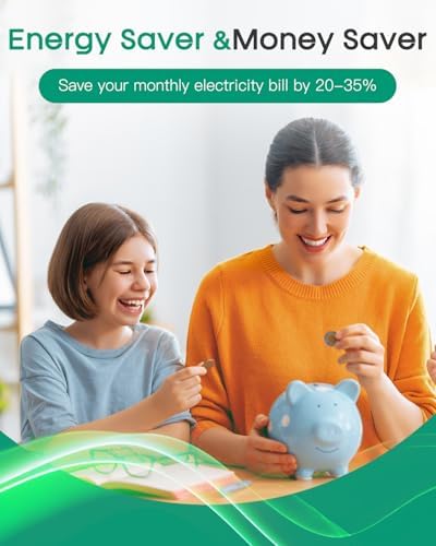Stopwatt SmartPlug Device, Device Plug-in for Home & Office US Plug 90V-250V 30KW 4 Pack — view 5