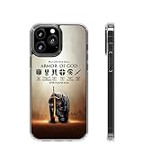 SAZAHA Phone Case, Male Warrior of God Put On The Full Armor of God Ephesians 6:10, Phone Case for i